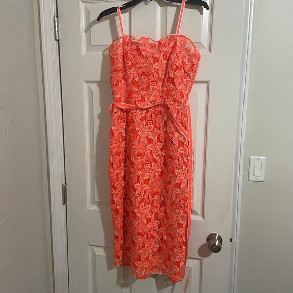 Alex Marie Crystal Embroidered Lace Sleeveless Dress, Sz 4 -- NWT - Picture 2 of 11